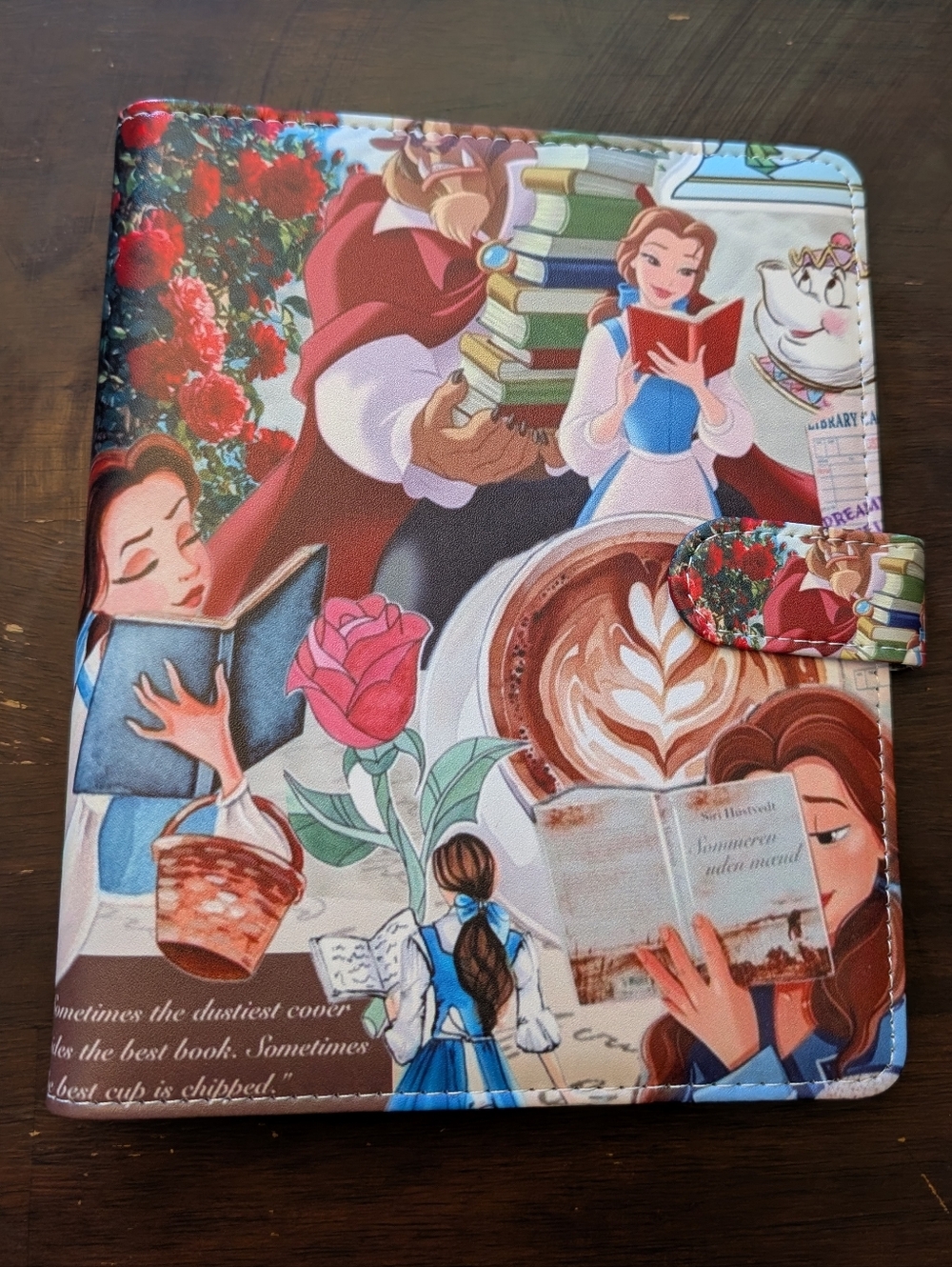 NEW A5 Beauty and The Beast Themed Planner / Notebook / Money Saver Binder